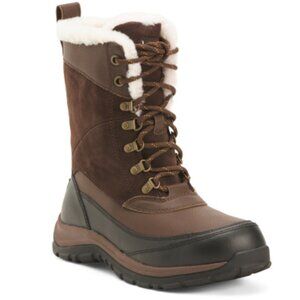 Koolaburra by UGG men’s Rostin waterproof snow boot with faux fur lining